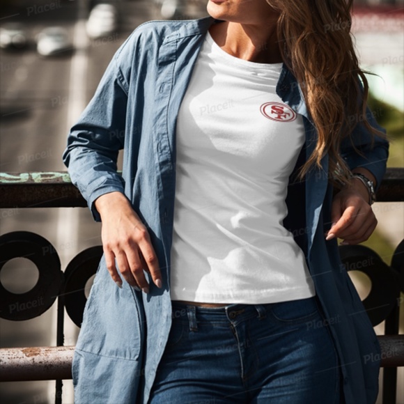 NWT Custom San Francisco Team logo T-shirt Unisex tees available - Picture 3 of 5